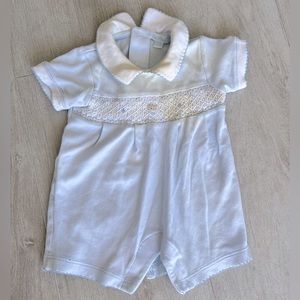 Onesie with Bear Stitching 0-3m